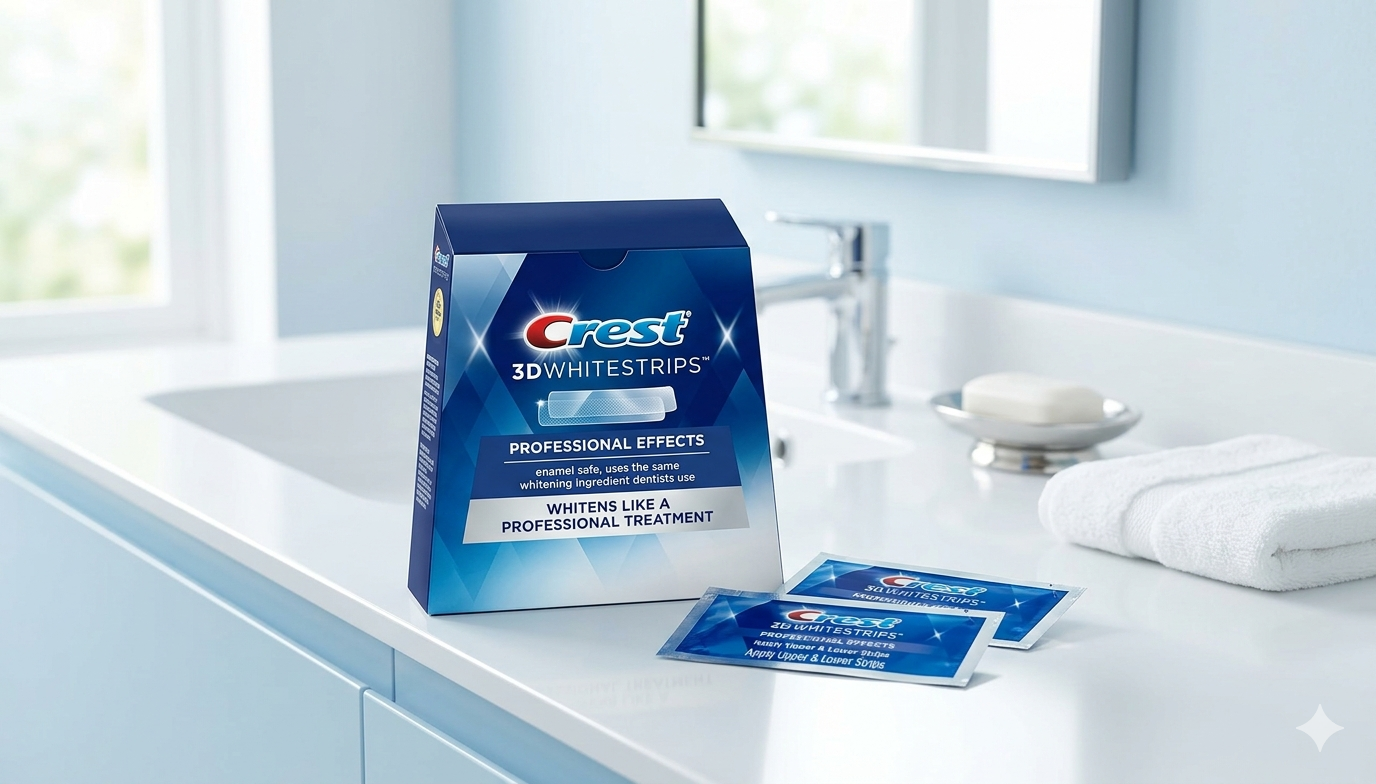 Why Crest Whitening Strips Remain a Popular Choice for At-Home Teeth Whitening